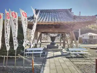 尾張高野山宗 総本山 岩屋寺の手水舎