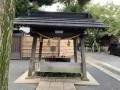 嶺御嶽神社の手水