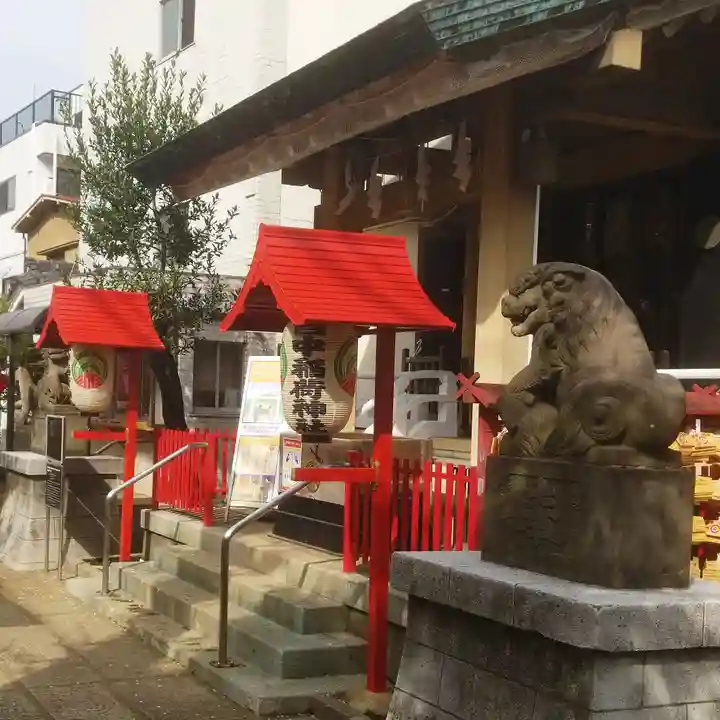 皆中稲荷神社の狛犬