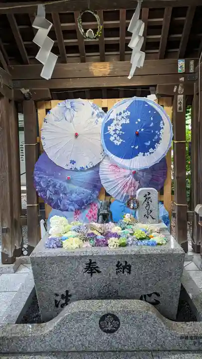 札幌諏訪神社の手水舎