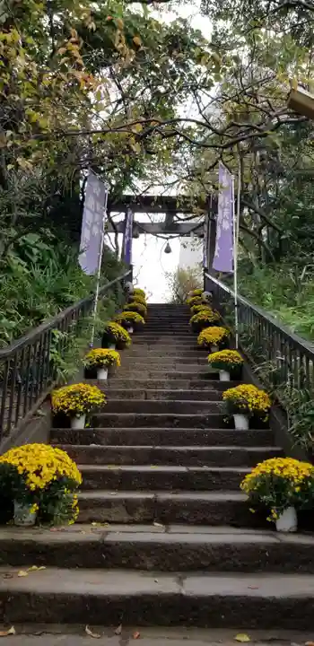 牛天神北野神社の鳥居