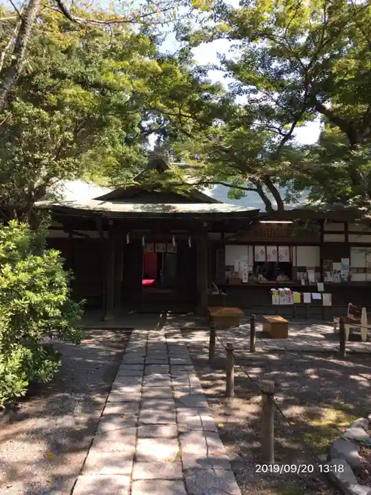 鎌倉宮の本殿・本堂