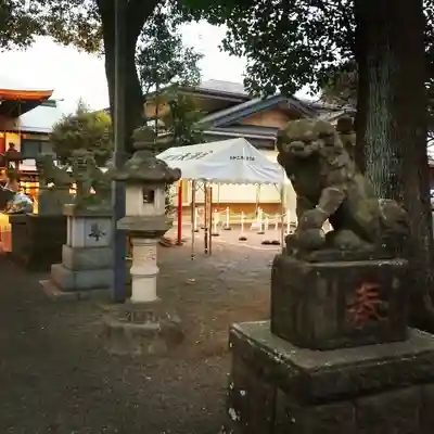 町田天満宮の狛犬