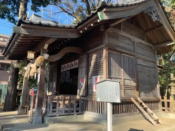 浅間神社の本殿・本堂