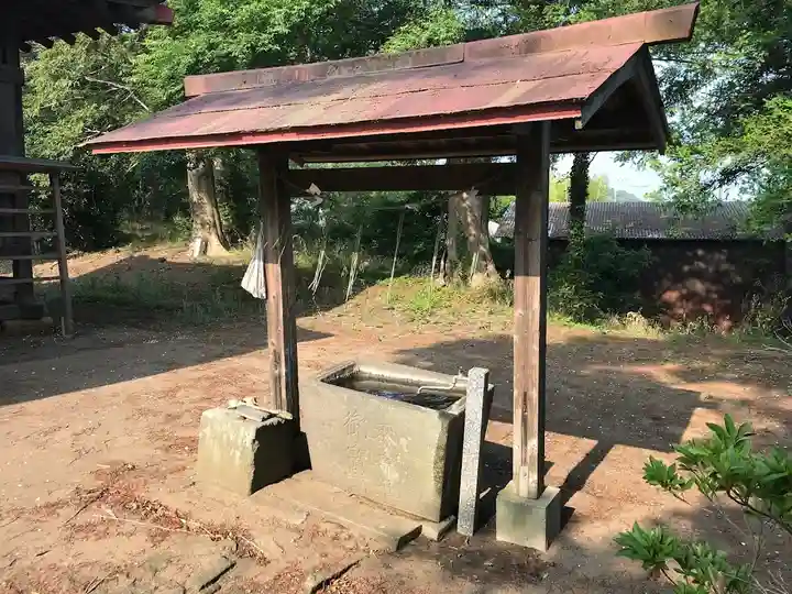 蛟蝄神社門の宮の手水舎