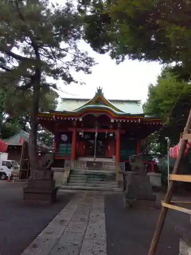 馬込八幡神社の本殿・本堂