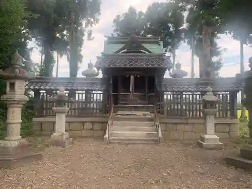朝妻神社の本殿・本堂