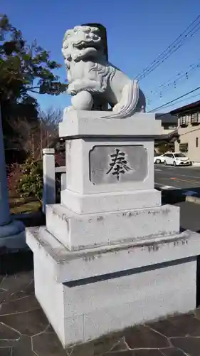 廣瀬神社の狛犬