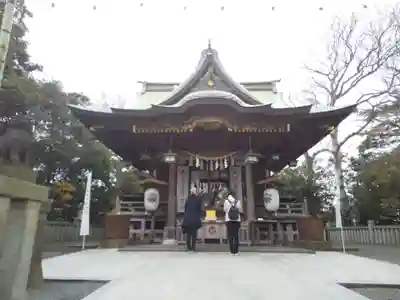 白旗神社の本殿・本堂