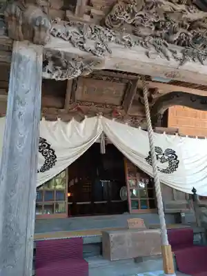 守りの神　藤基神社の本殿・本堂