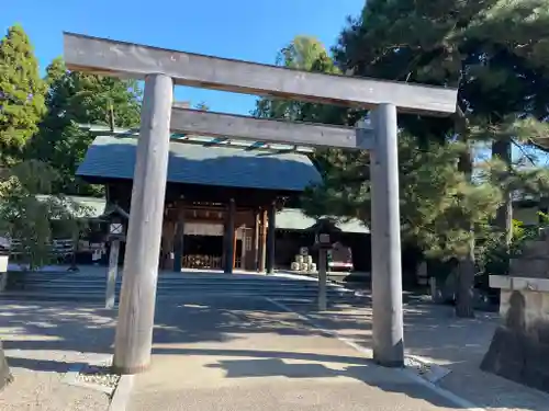 射水神社の鳥居