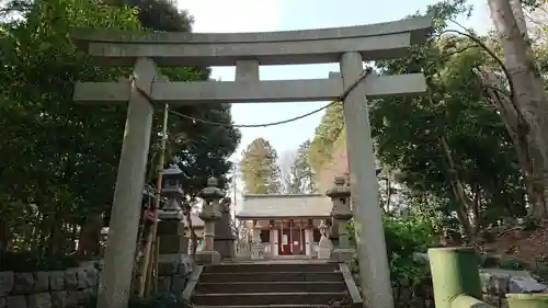 月読神社の鳥居