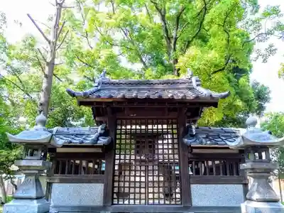 諏訪社の本殿・本堂