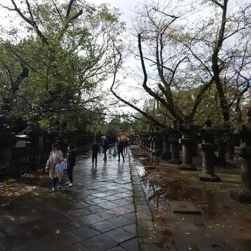 上野東照宮の景色