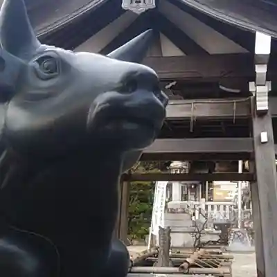 岡崎天満宮の狛犬