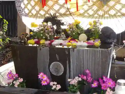 法輪寺の手水舎