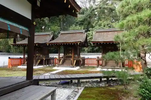 賀茂御祖神社（下鴨神社）の末社・摂社