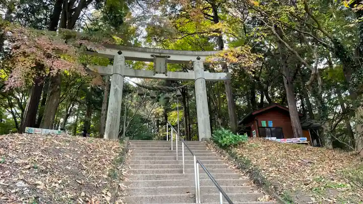宝登山神社奥宮の鳥居