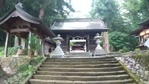 河口浅間神社の山門・神門