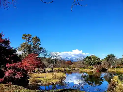 緑水神社の庭園