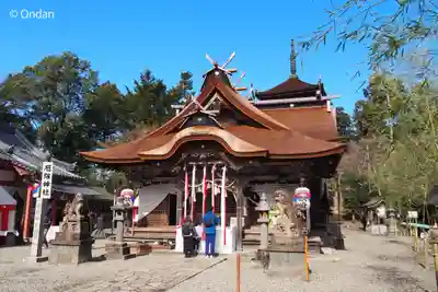柏原八幡宮の本殿・本堂