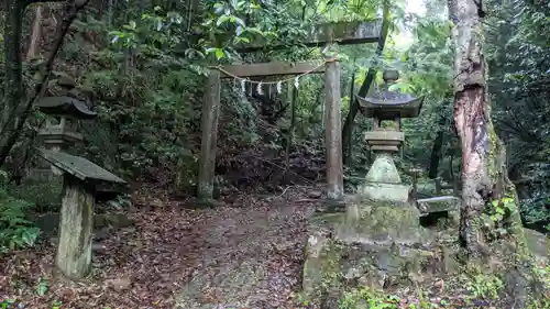 玉野御嶽神社の鳥居