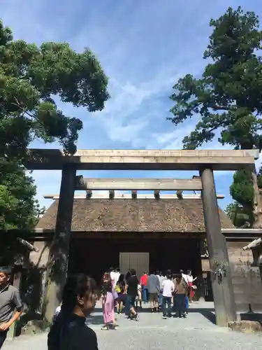 伊勢神宮外宮（豊受大神宮）の鳥居