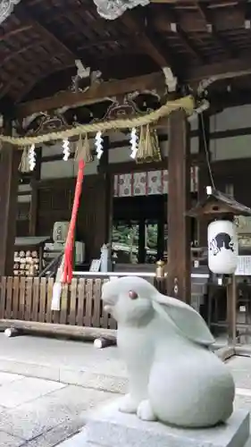 岡崎神社の狛犬