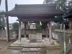 野木神社の手水