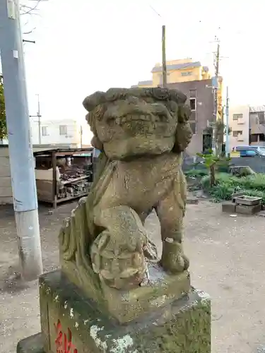 第六天神社の狛犬