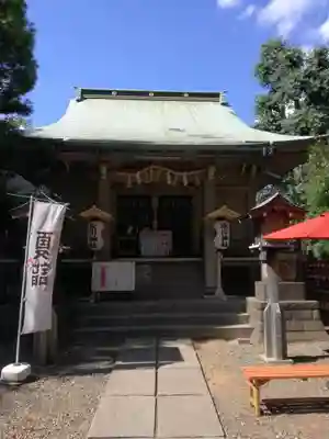 上目黒氷川神社の本殿・本堂