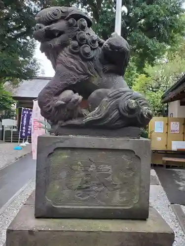 蛇窪神社の狛犬