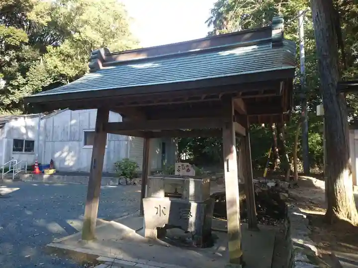 熊野神社の手水舎