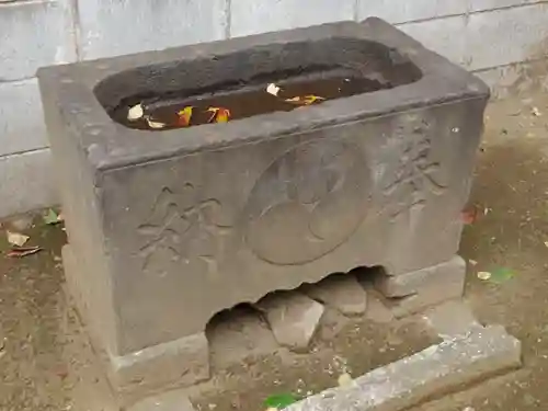 天祖神社の手水舎