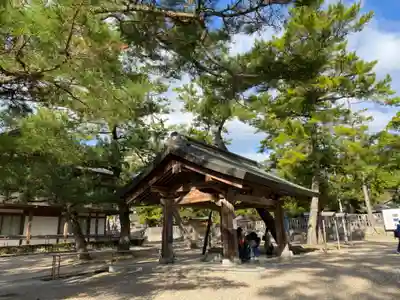 出雲大社の手水舎