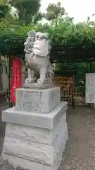 お三の宮日枝神社の狛犬