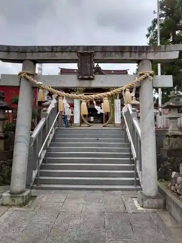 武蔵第六天神社の鳥居