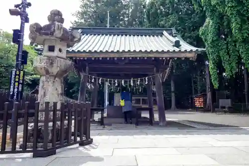 仙台東照宮の手水舎