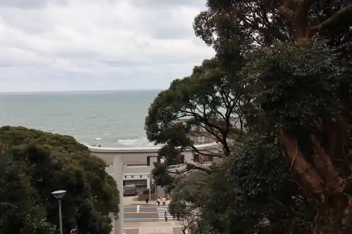 大洗磯前神社の景色