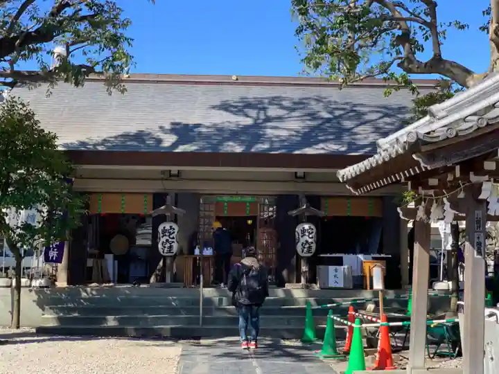 蛇窪神社の本殿・本堂