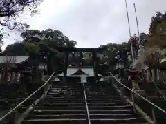 都萬神社の鳥居