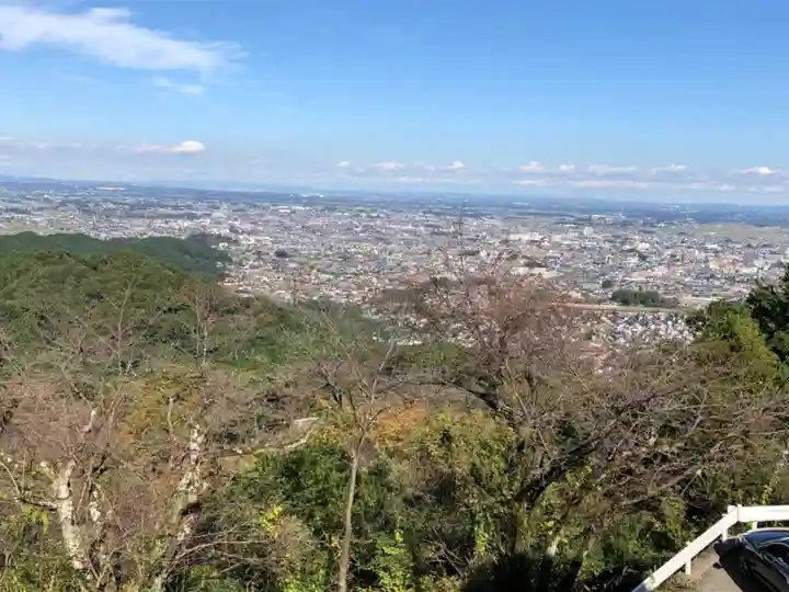 太平山神社の景色