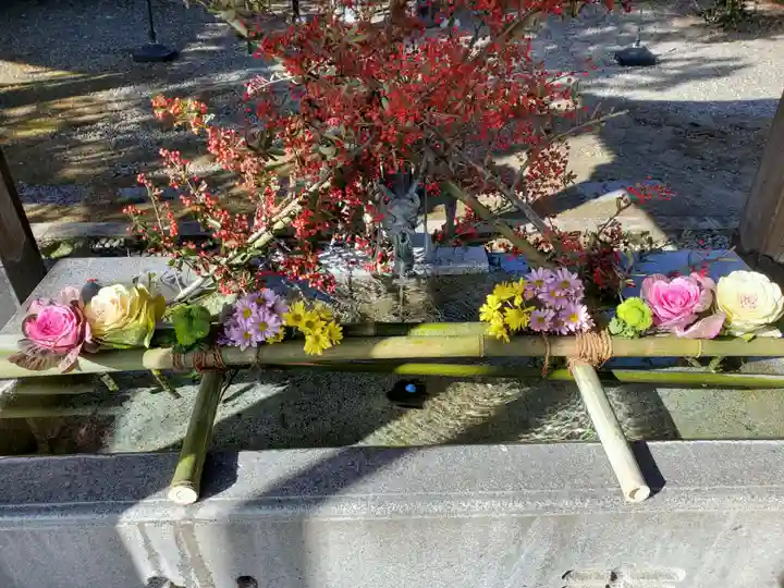 今市報徳二宮神社の手水舎