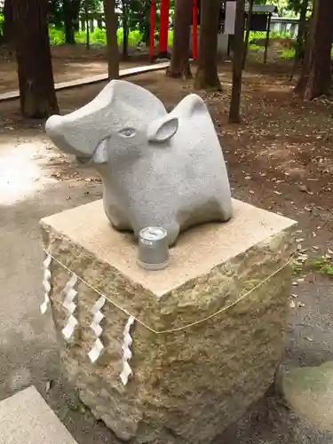 甲斐國一宮 浅間神社の狛犬