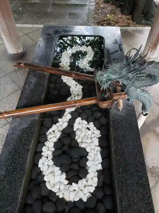 熊野神社の手水舎