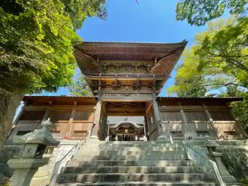 降松神社の山門