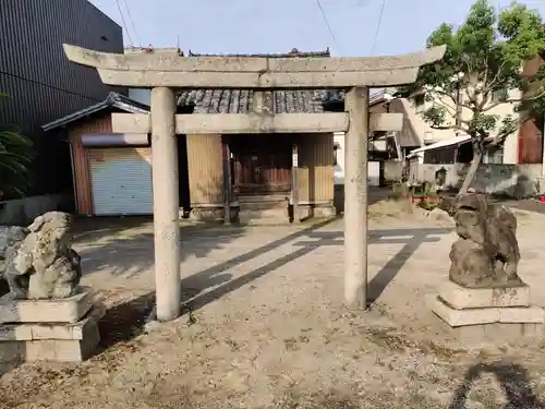 荒神社の鳥居