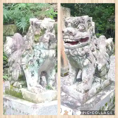 潮江天満宮の狛犬