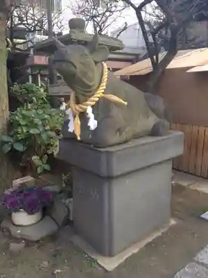 平河天満宮の狛犬