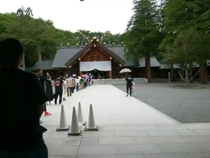 北海道神宮の本殿・本堂